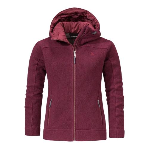 Schöffel Fleece Hoody Lakefield L - rot (Grösse: 34) von Schöffel