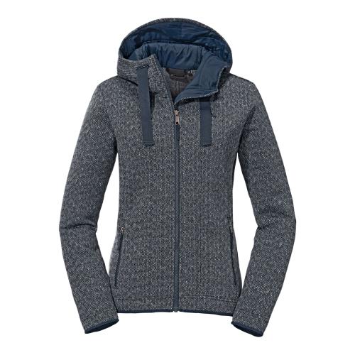 Schöffel Fleecejacke Fleece Hoody Aurora L - blau (Grösse: 36) von Schöffel