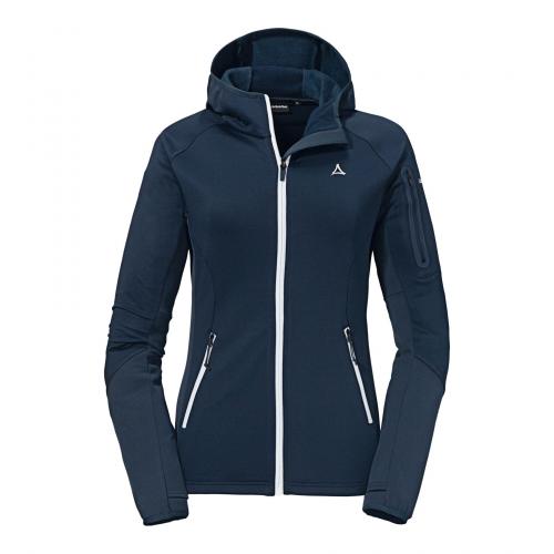 Schöffel Fleecejacke Fleece Hoody Lodron L - blau (Grösse: 44) von Schöffel