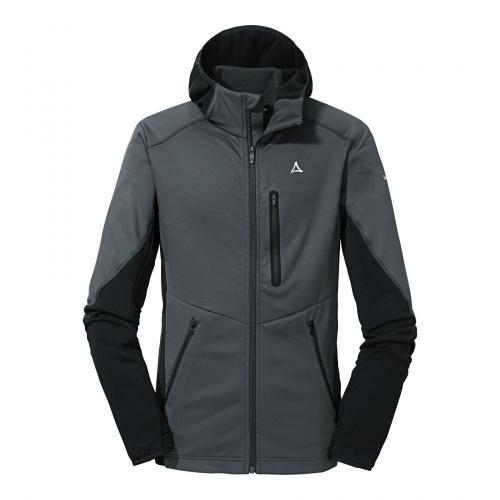 Schöffel Fleecejacke Fleece Hoody Lodron M - grau (Grösse: 50) von Schöffel