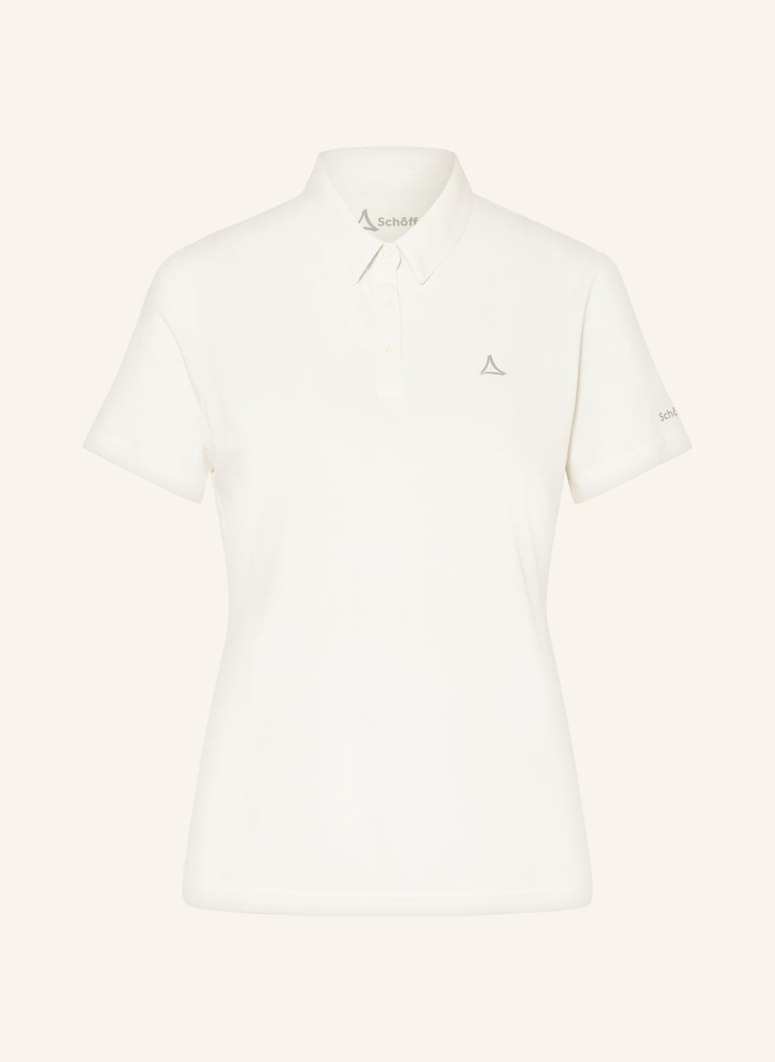 Schöffel Funktions-Poloshirt Tauron weiss von Schöffel