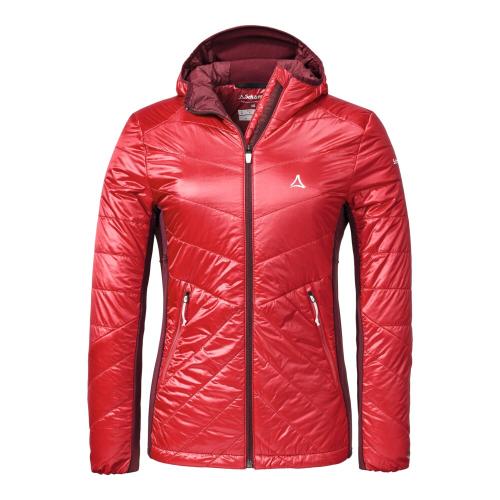 Schöffel Hybrid Jacket Stams L - rot (Grösse: 36) von Schöffel