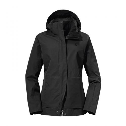 Schöffel Jacken ZipIn! Regenjacke Toledo L - schwarz (Grösse: 46) von Schöffel