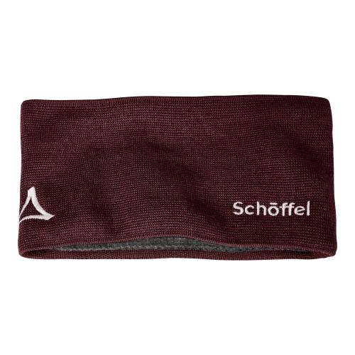 Schöffel Knitted Headband Fornet - rot (Grösse: E) von Schöffel