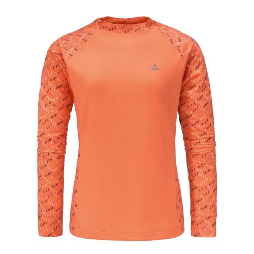 Schöffel Longsleeve Kasos L - orange (Grösse: 44) von Schöffel