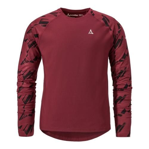 Schöffel Longsleeve Lakata Trail M - rot (Grösse: 52) von Schöffel