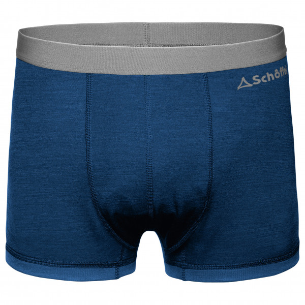 Schöffel - Merino Sport Boxershorts - Merinounterwäsche Gr M;XL;XXL blau;grau/schwarz von Schöffel