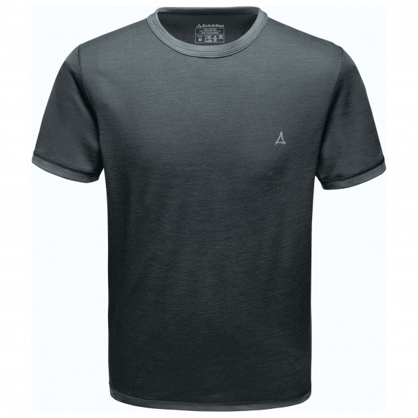 Schöffel - Merino Sport Shirt Half Arm - Merinounterwäsche Gr L schwarz von Schöffel