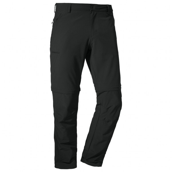 Schöffel - Pants Folkstone Zip Off - Trekkinghose Gr 50 - Regular schwarz von Schöffel