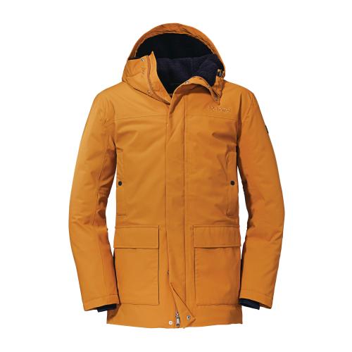 Schöffel Parka / Mäntel Ins. Parka Rotterdam M - orange (Grösse: 46) von Schöffel