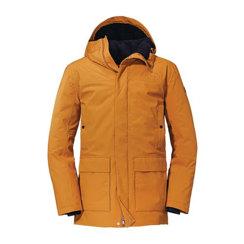 Schöffel Parka / Mäntel Ins. Parka Rotterdam M - orange (Grösse: 50) von Schöffel