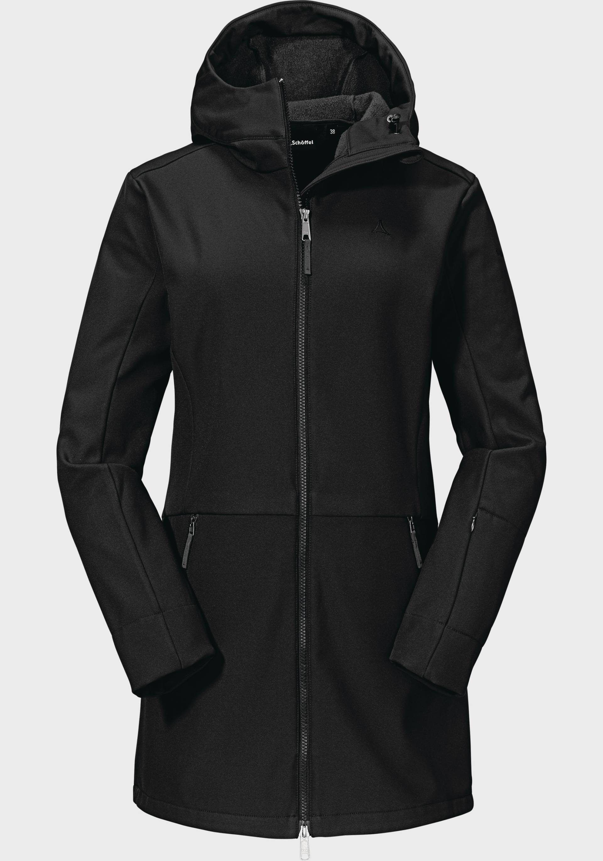 Schöffel Parka »Softshell Coat Essex L«, mit Kapuze von Schöffel