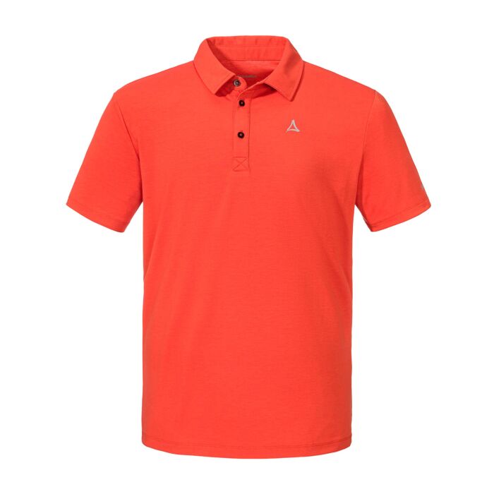 Schöffel Polo-Shirt Vilan M, orange, 46 von Schöffel