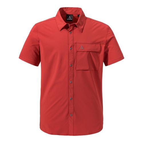 Schöffel Shirt Style Dooser MNS - rot (Grösse: 48) von Schöffel