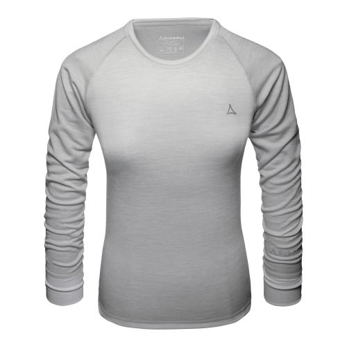 Schöffel Shirts Merino Sport Shirt 1/1 Arm W - grau (Grösse: XL) von Schöffel