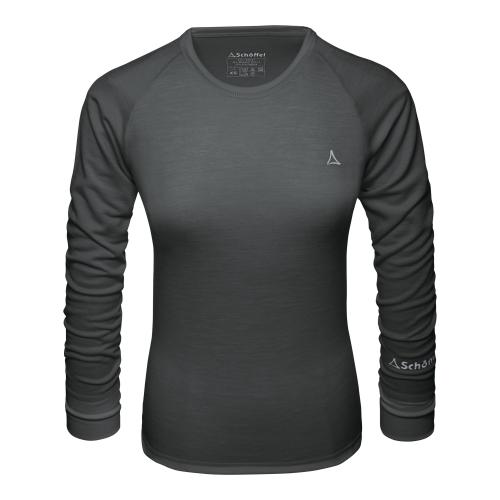 Schöffel Shirts Merino Sport Shirt 1/1 Arm W - schwarz (Grösse: XL) von Schöffel