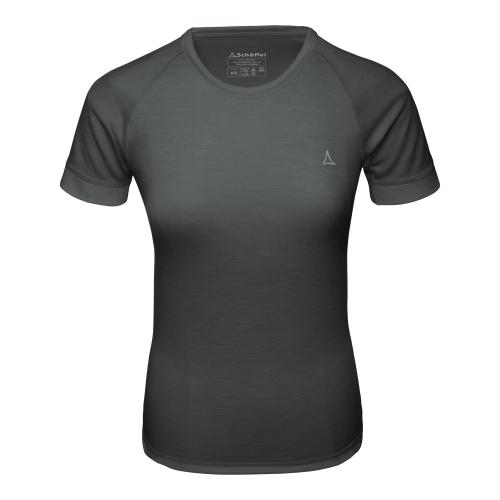 Schöffel Shirts Merino Sport Shirt 1/2 Arm W - schwarz (Grösse: L) von Schöffel