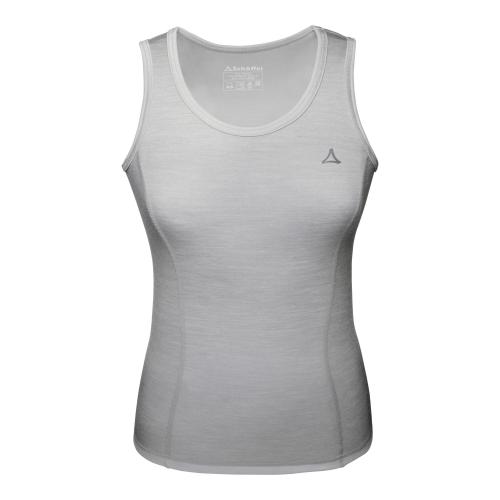 Schöffel Shirts Merino Sport Top W - grau (Grösse: XL) von Schöffel