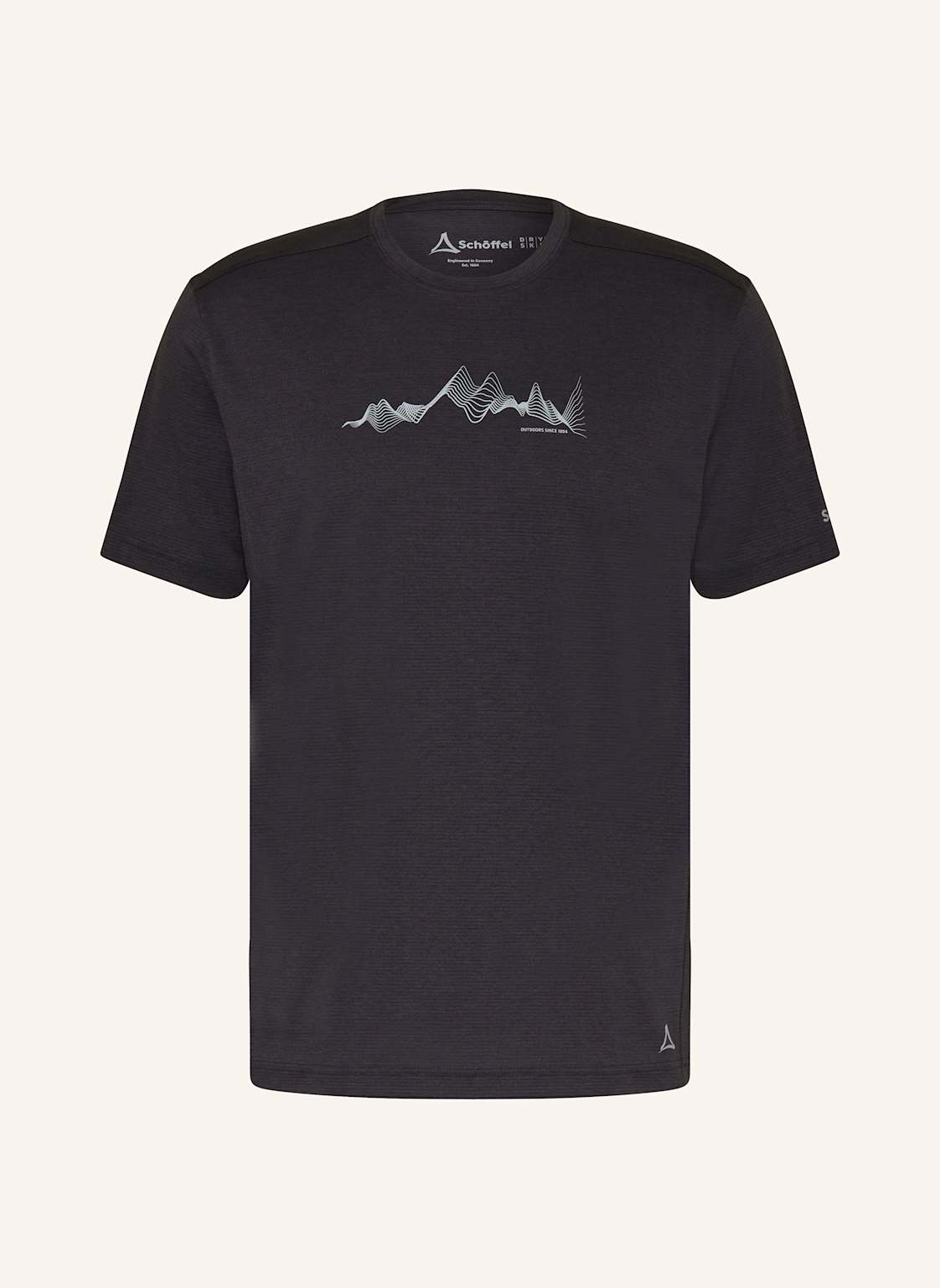 Schöffel T-Shirt Sulten schwarz von Schöffel