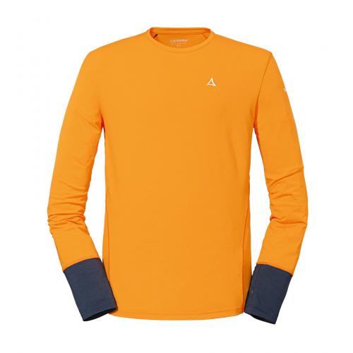 Schöffel T-Shirts/Tanks Longsleeve Sandegg M - orange (Grösse: 46) von Schöffel