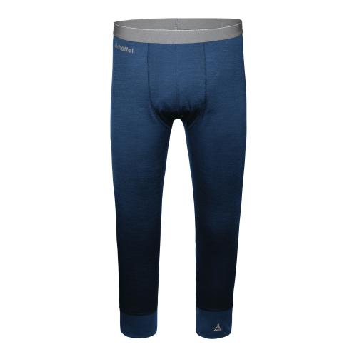 Schöffel Unterhose Merino Sport Pants short M - blau (Grösse: L) von Schöffel