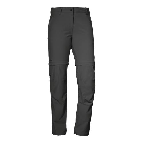 Schöffel Wanderhose Pants Ascona Zip Off - grau (Grösse: 84) von Schöffel