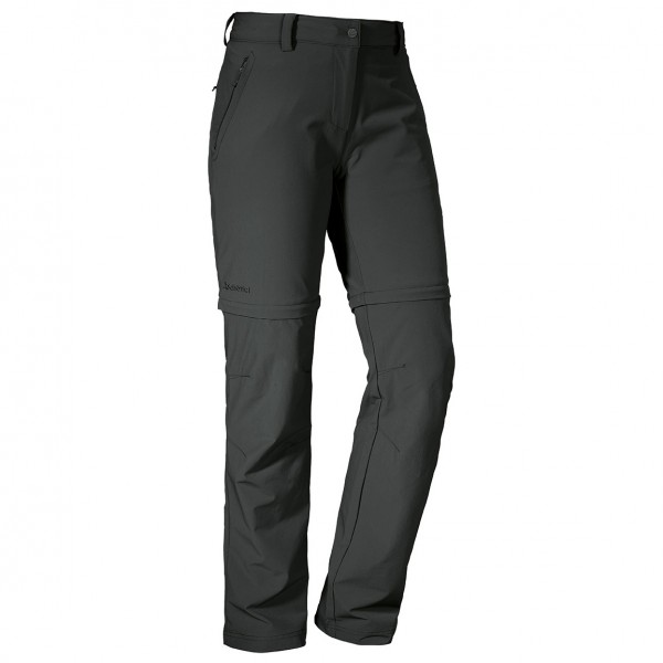 Schöffel - Women's Pants Ascona Zip Off - Trekkinghose Gr 20 - Short grau/schwarz von Schöffel