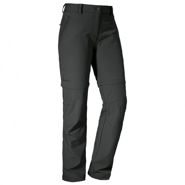 Schöffel - Women's Pants Ascona Zip Off - Trekkinghose Gr 36 - Regular grau/schwarz von Schöffel