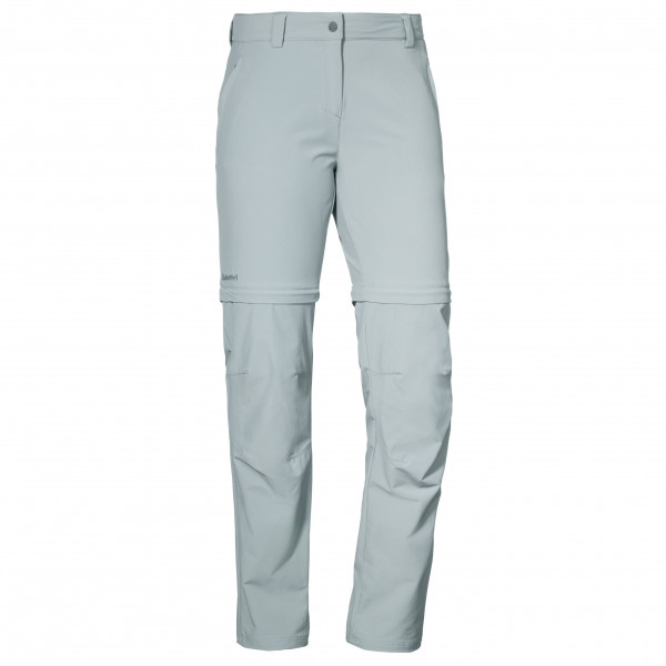 Schöffel - Women's Pants Ascona Zip Off - Trekkinghose Gr 42 - Regular grau von Schöffel