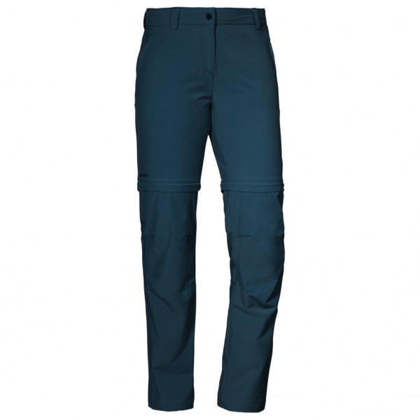 Schöffel - Women's Pants Ascona Zip Off - Trekkinghose Gr 46 - Regular blau von Schöffel