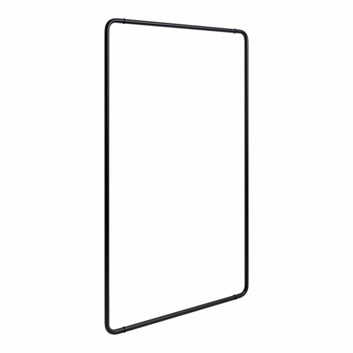 Curve Wandgarderobe , Grösse b. 100 cm, Farbe schwarz Curve Wandgarderobe , Grösse b. 100 cm, Farbe schwarz von Schönbuch
