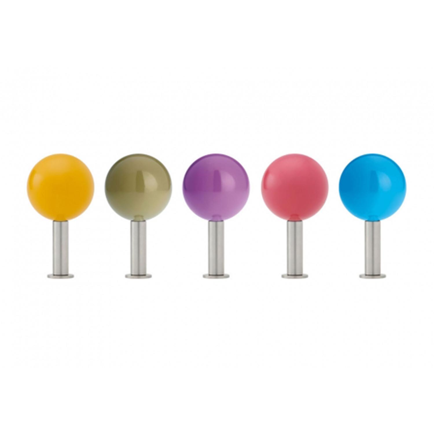 Dots 5er-Set Wandhaken, Farbkombinationen favorites Dots 5er-Set Wandhaken, Farbkombinationen favorites von Schönbuch
