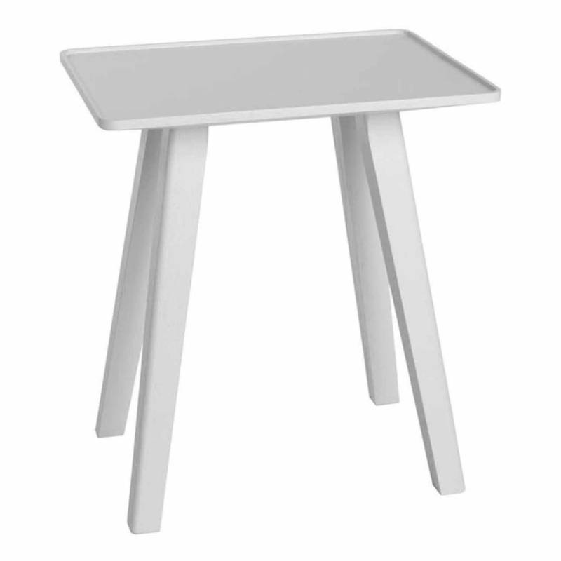 Nini Hocker/Beistelltisch, Farbe grau-weiss von Schönbuch
