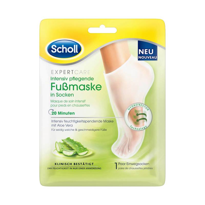 Intensiv Pflegende Aloe Vera Fussmaske In Socken Damen von Scholl