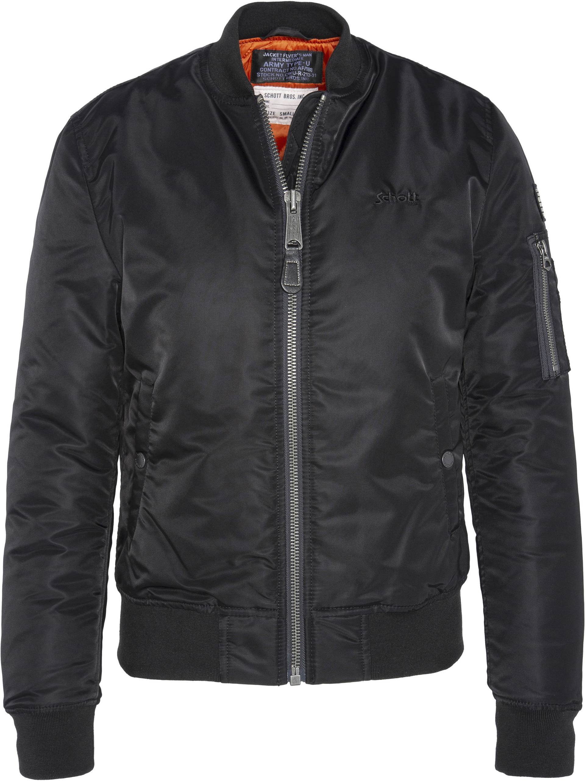 Schott NYC Bomberjacke, mit zusätzlichen Armtaschen Schott NYC Bomberjacke, mit zusätzlichen Armtaschen von Schott NYC