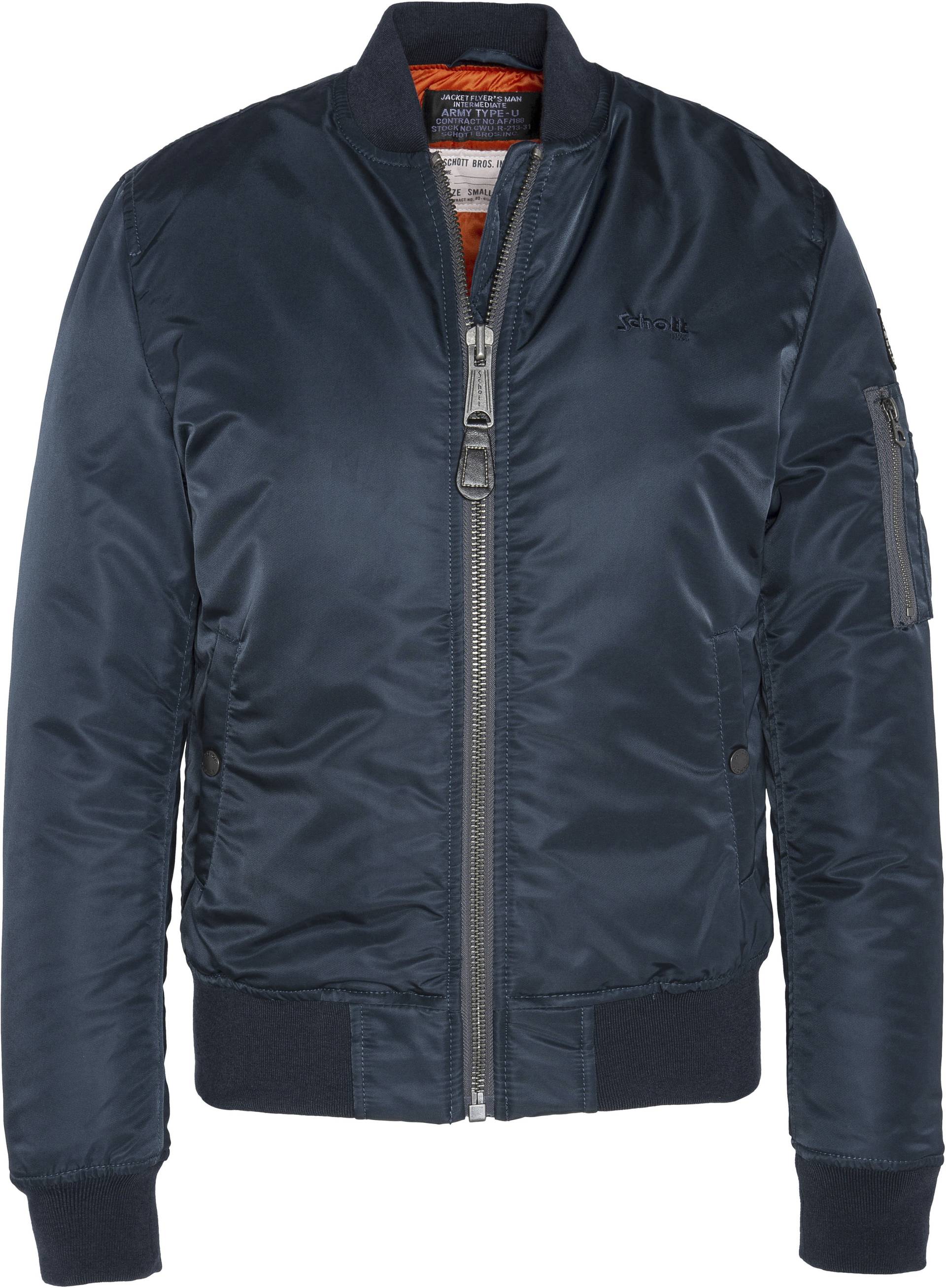 Schott NYC Bomberjacke, mit zusätzlichen Armtaschen Schott NYC Bomberjacke, mit zusätzlichen Armtaschen von Schott NYC