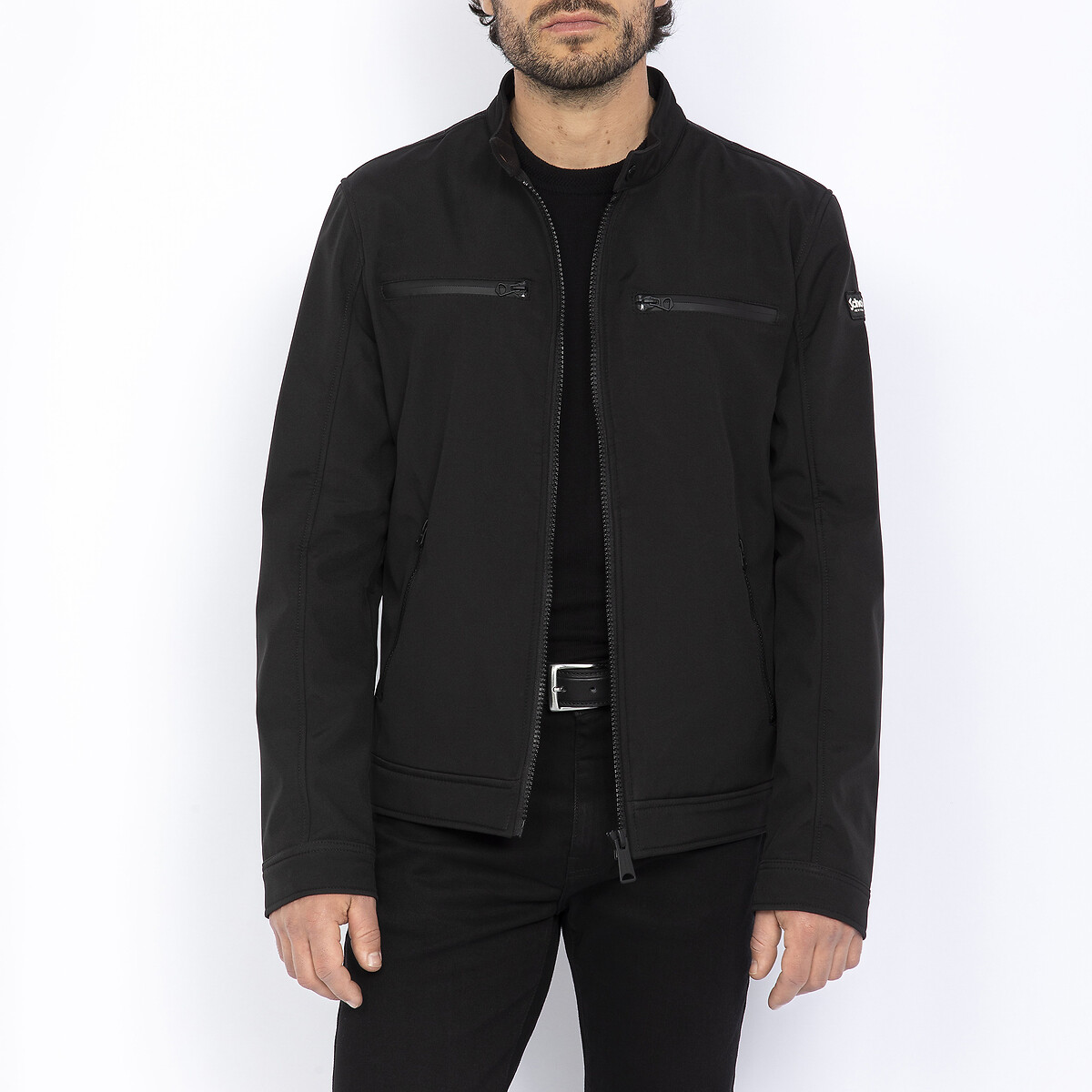 Bikerjacke Kaylor, Polyestergewebe von Schott