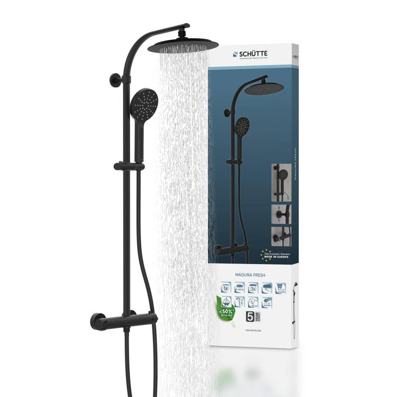 Schütte Duschsäule »MADURA FRESH«, inkl. Wasserspardichtung, Sicherheitssperre, Antikalk, höhenverstellb. von Schütte