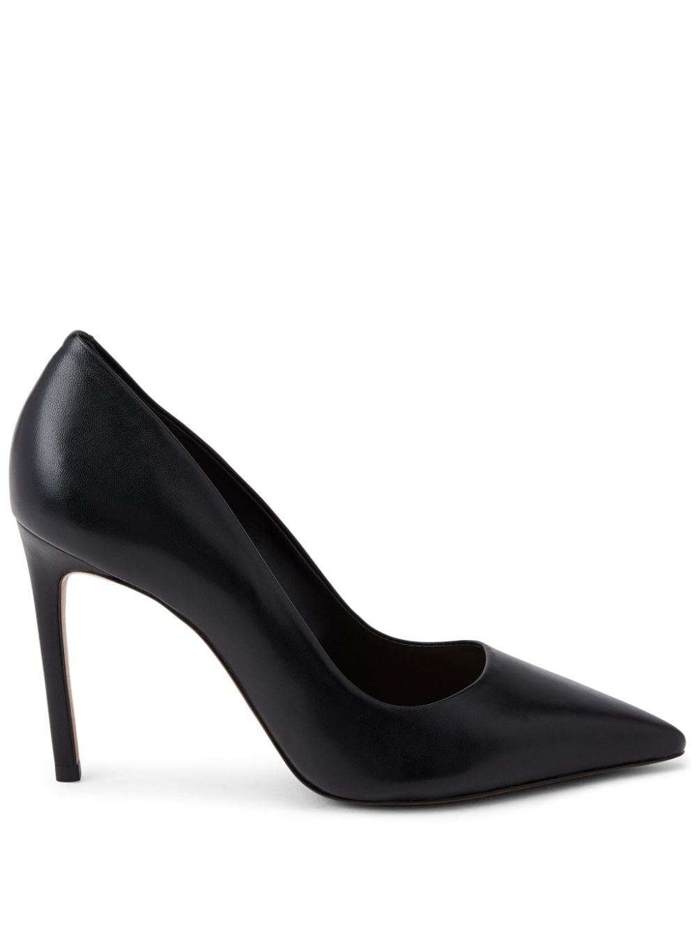 Schutz Lou 100mm nappa leather pumps - Black von Schutz