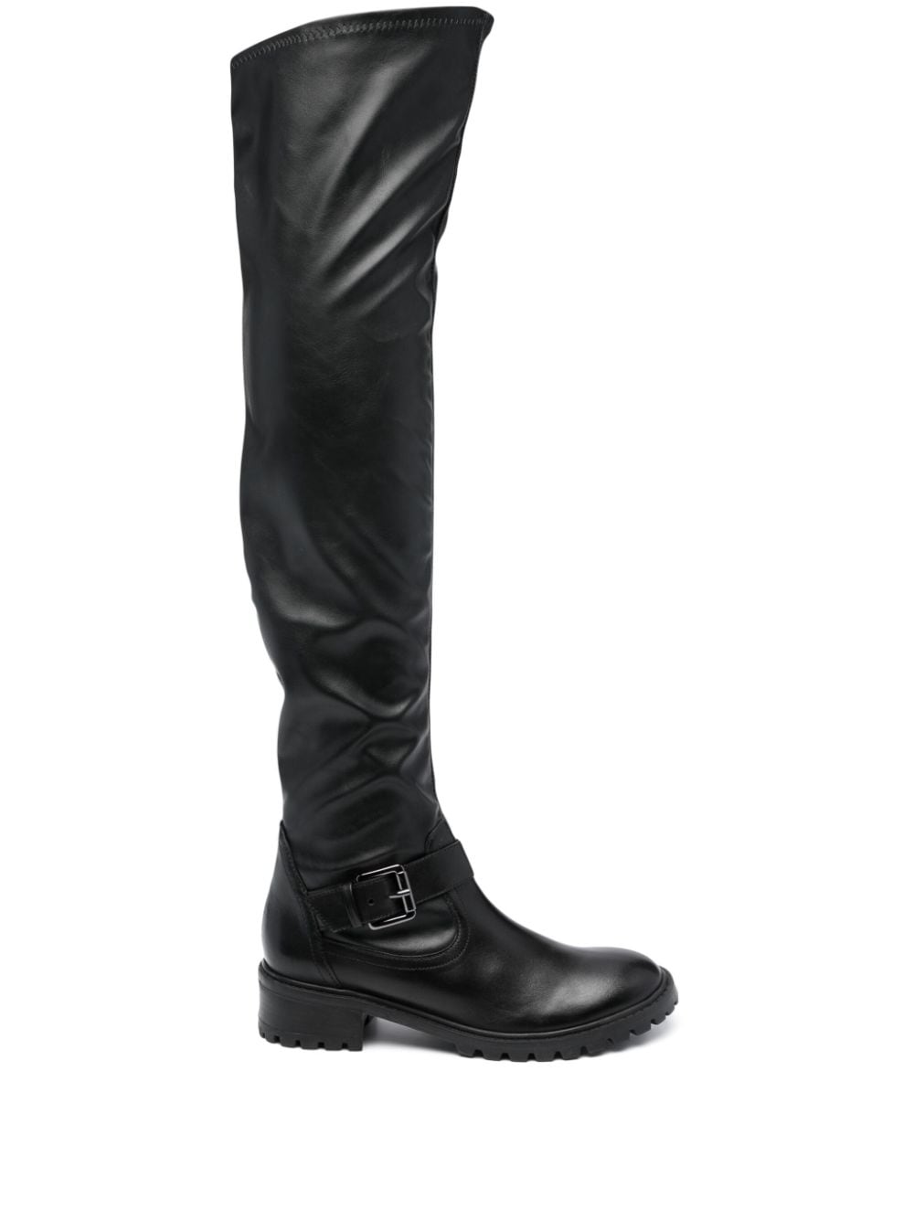 Schutz above-knee buckle boots - Black von Schutz