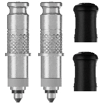 Schwalbe - DV-SCV Conversion Kit (Valves only) - Veloventil metall /schwarz von Schwalbe