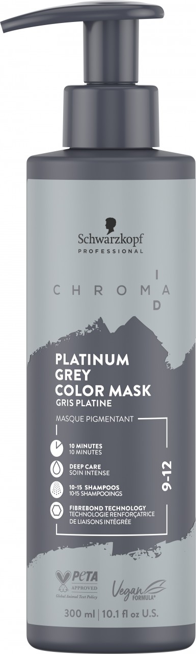 Chroma ID - Bonding Color Mask 9-12 Platinum Grey von Schwarzkopf