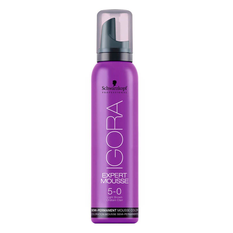 Igora Expert Mousse - 5-0 Hellbraun von Schwarzkopf