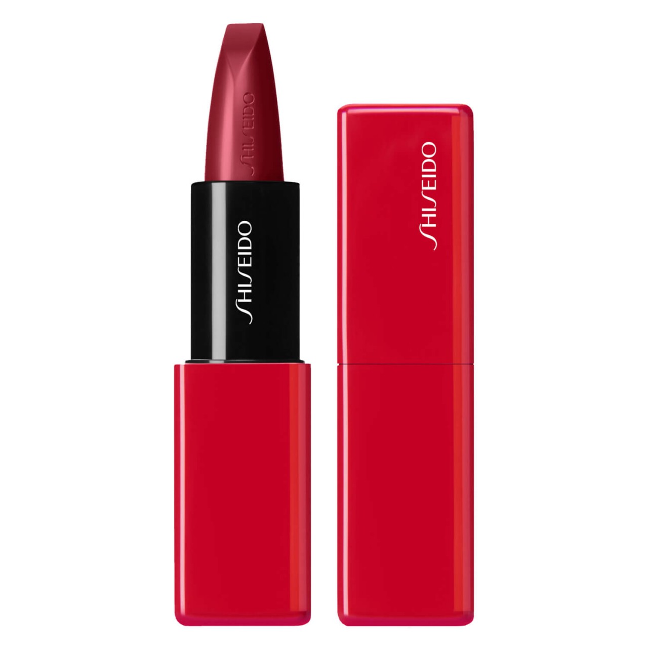 TechnoSatin Gel Lipstick - Scarlet Cluster 411 von Shiseido