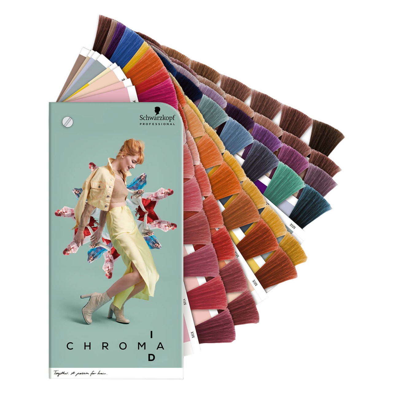 Salon Tools - Farbkarte Chroma ID Collection Version von Schwarzkopf