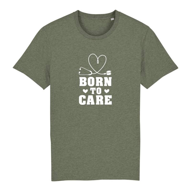 Schwesternuhr Born to Care Bio T-Shirt Unisex von Schwesternuhr