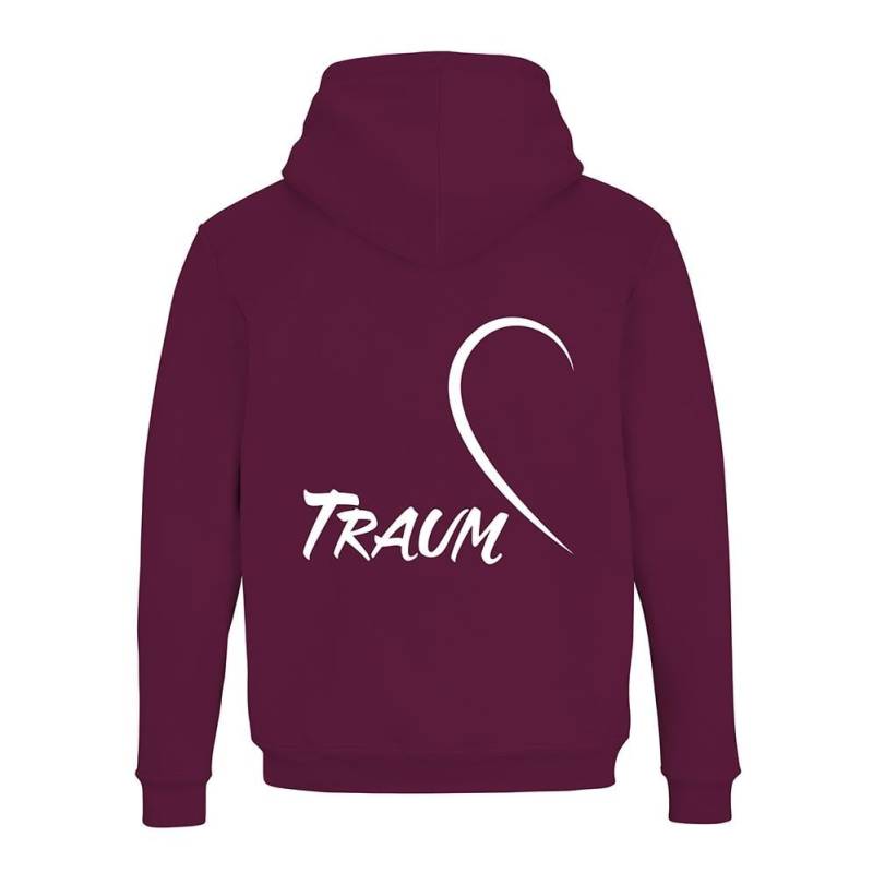 Schwesternuhr Hoodie mit Zipper Traum Unisex von Schwesternuhr