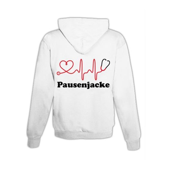 Schwesternuhr Pausenjacke Unisex von Schwesternuhr