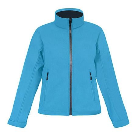 Schwesternuhr Softshell Jacke C+für Damen von Schwesternuhr