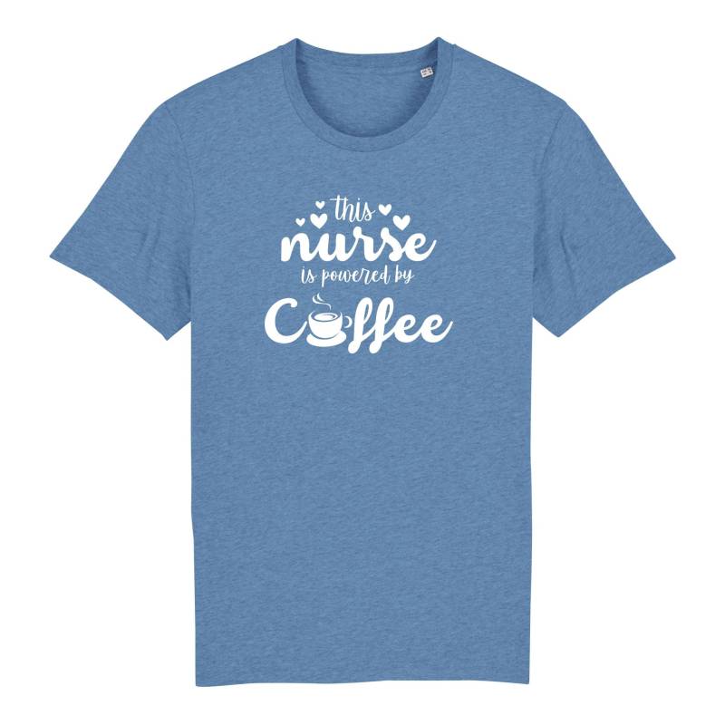 Schwesternuhr This nurse is powered by coffee Bio T-Shirt Unisex von Schwesternuhr